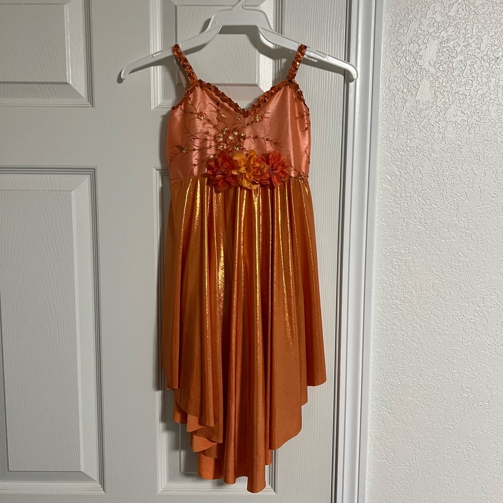 CURTAIN CALL dance costume Size 10c (child 10)